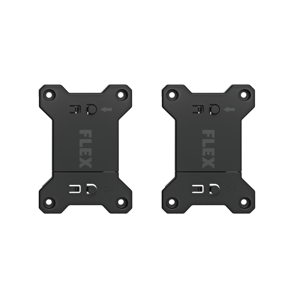 

FLEX Stack Pack Adjustable Charger Mounts 2pk