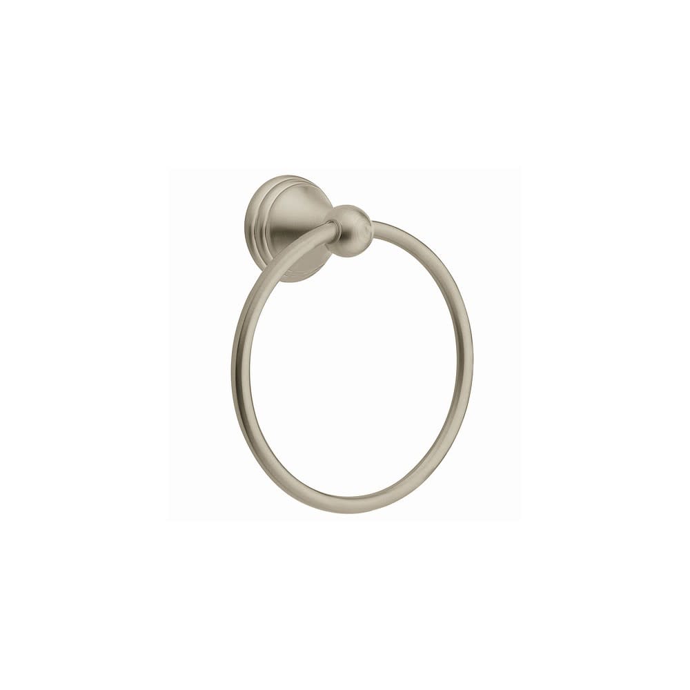 

Moen Preston Towel Ring Brushed Nickel Die Cast Zinc