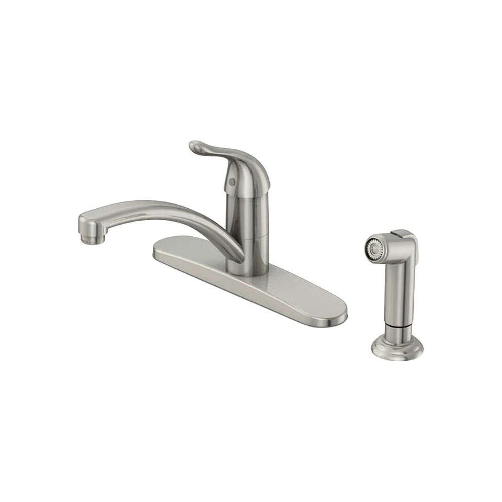 

Oakbrook Pacifica Kitchen Faucet One Handle Brushed Nickel
