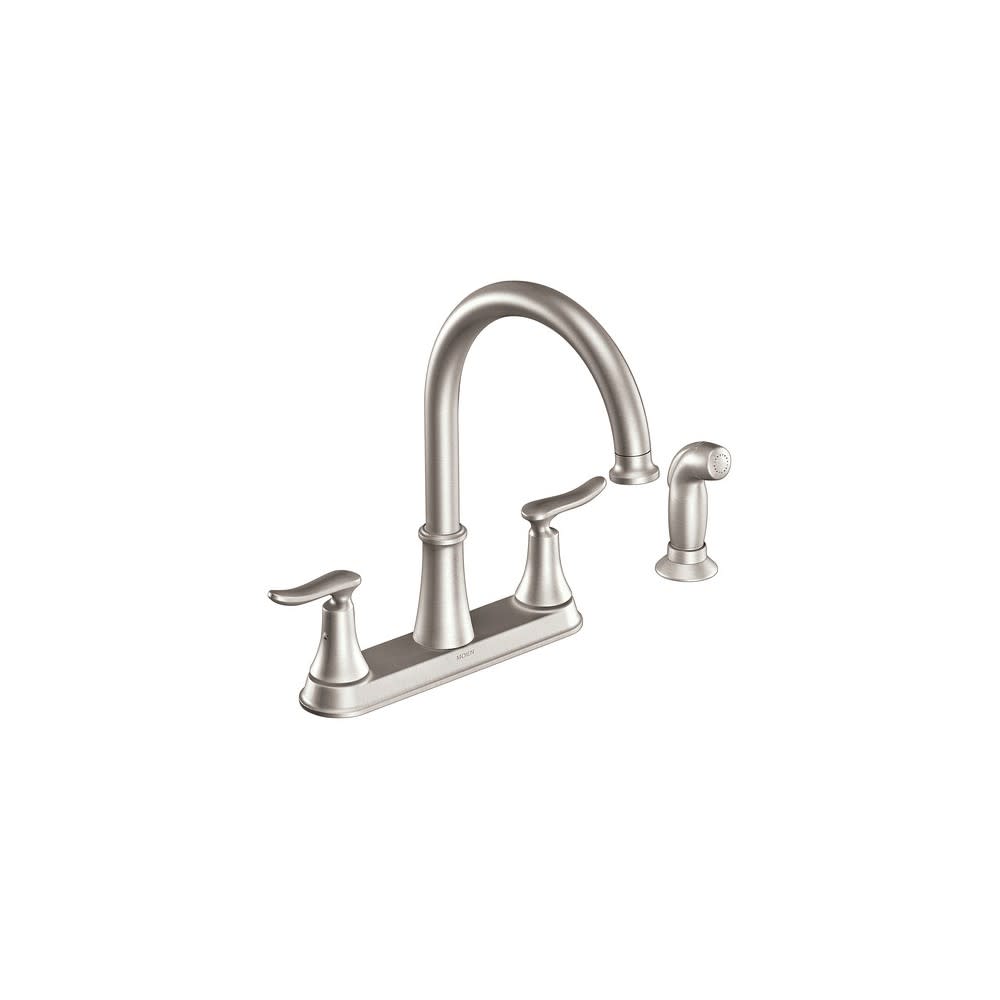 

Moen Solidad Kitchen Faucet Spot Resist Stainless High Arc