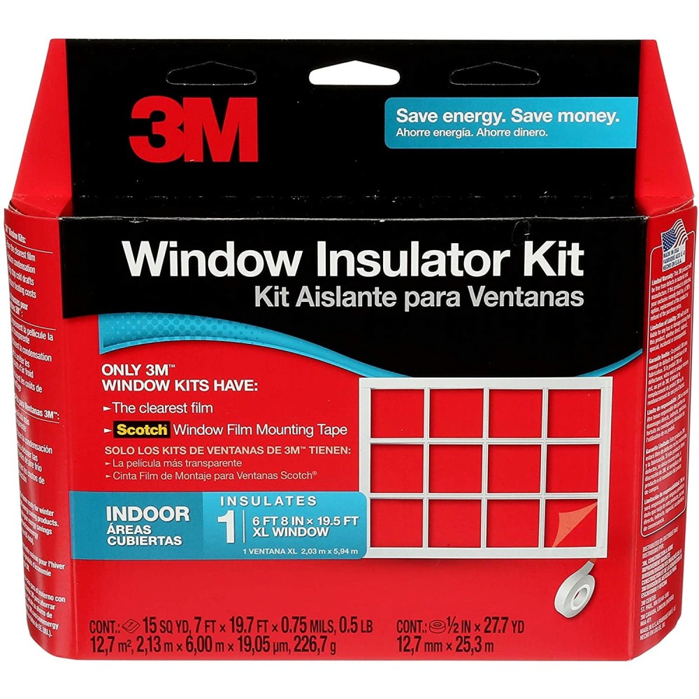 

3M Indoor Clear Window Insulator Kit