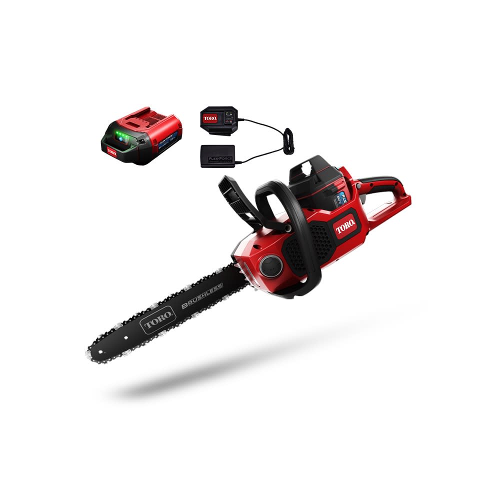 

Toro Flex Force 60V Cordless Chainsaw Kit 16"