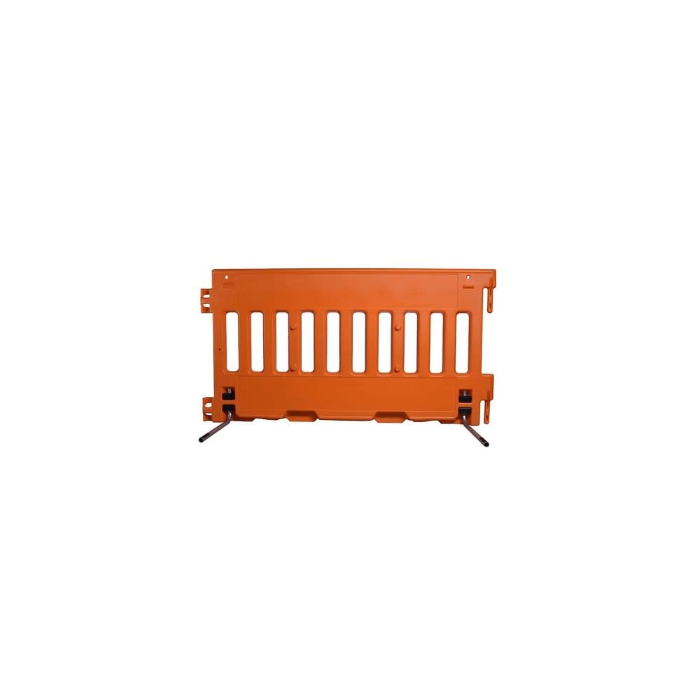 

Vizcon Orange UV Stabilized Polyethylene Plastic ADA Wall with Legs