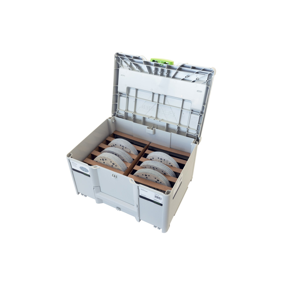 

Festool Granat 60-220 Grit SYS STF Systainer3 Abrasive Disc Set
