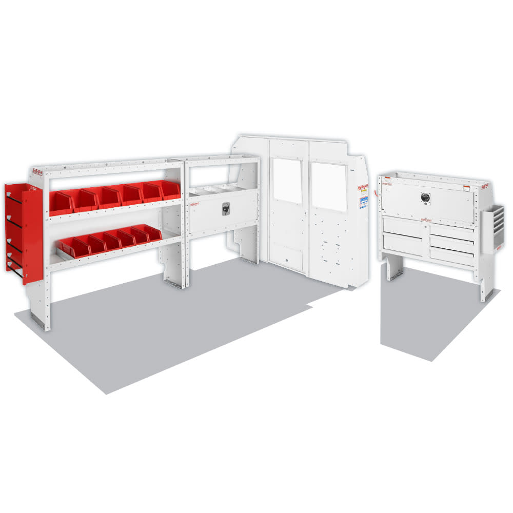 

Weather Guard Electrical Contractor Package for Full-Size 146 Inch Wheel Base Nissan NV2500 Vans