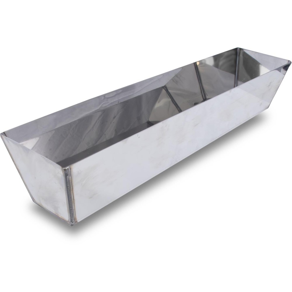 

Marshalltown Heli Arc Mud Pan 14" Stainless Steel Design