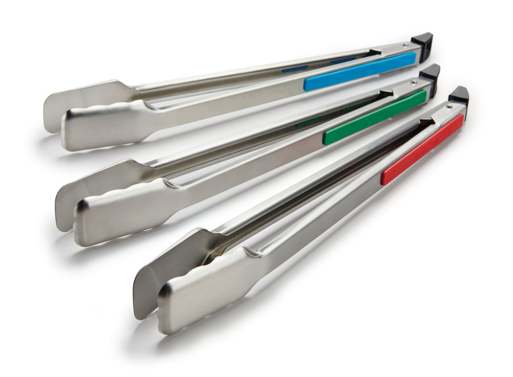 

Broil King 3 Pack Stainless Steel Colored Baron Tongs