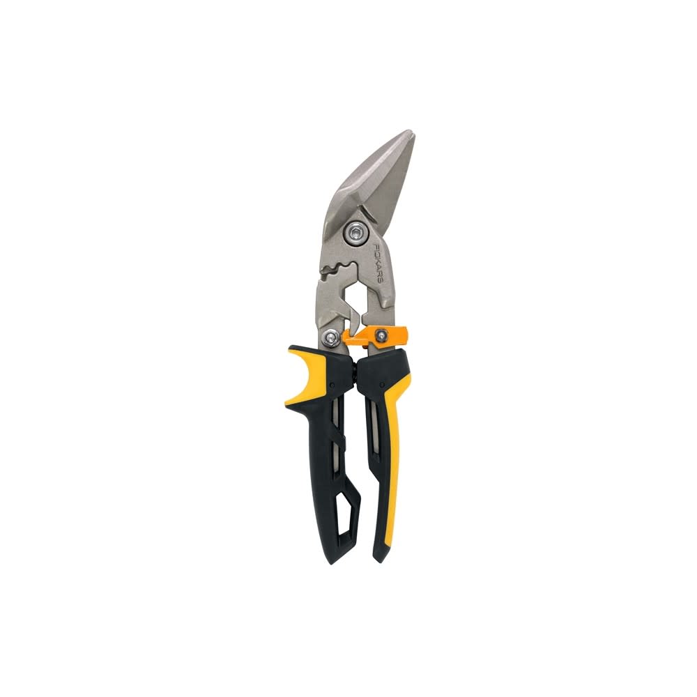

Fiskars Steel Blade Offset Cut Aviation Snip with Softgrip Handle