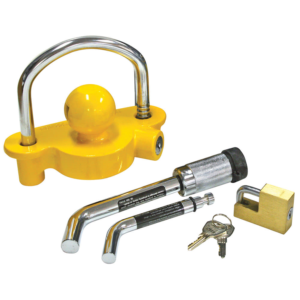 

Reese Chrome Keyed Trailer Hitch & Coupler Anti Theft Lock Kit