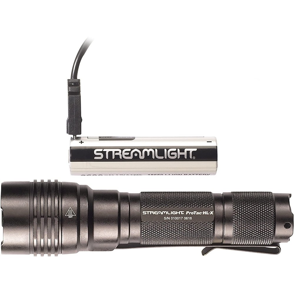 

Streamlight ProTac HL-X USB Black Multi-Fuel Tactical Flashlight