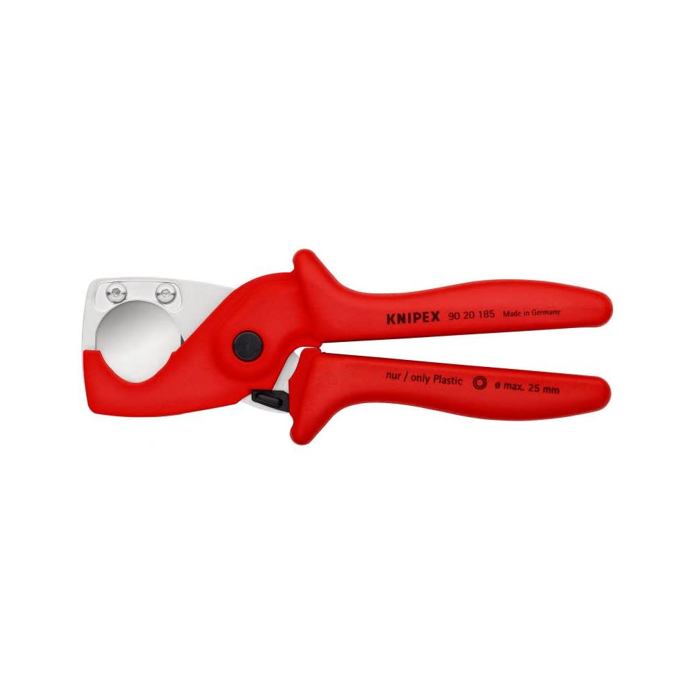 Knipex Plasticut Cutter For Hoses & Plastic Conduit Pipes 185mm