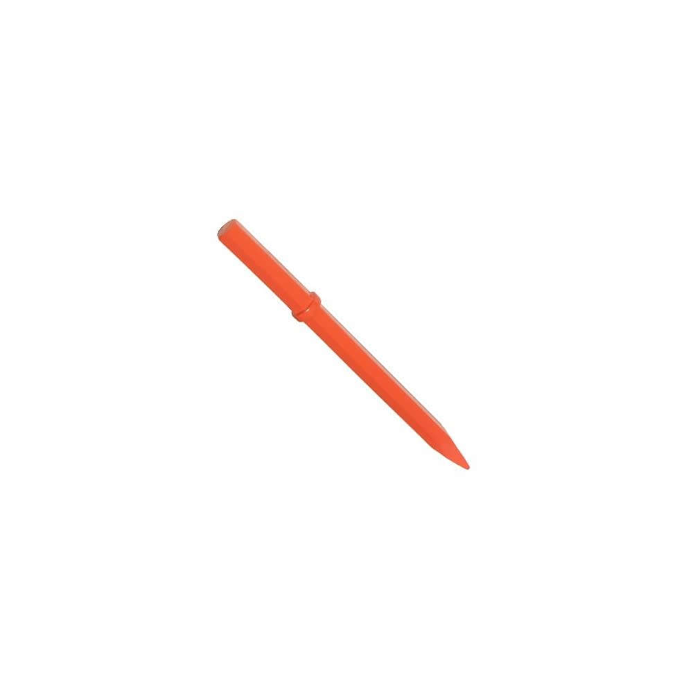 Brunner and Lay 60" White Hex Shank Moil Point
