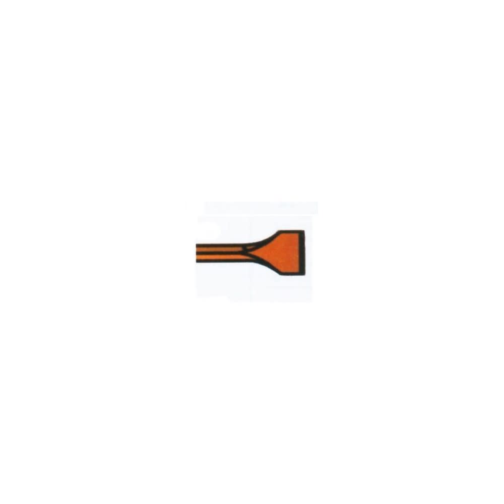 

Brunner and Lay 1 1/4" x 6" Red Hex Shank Standard Chisel