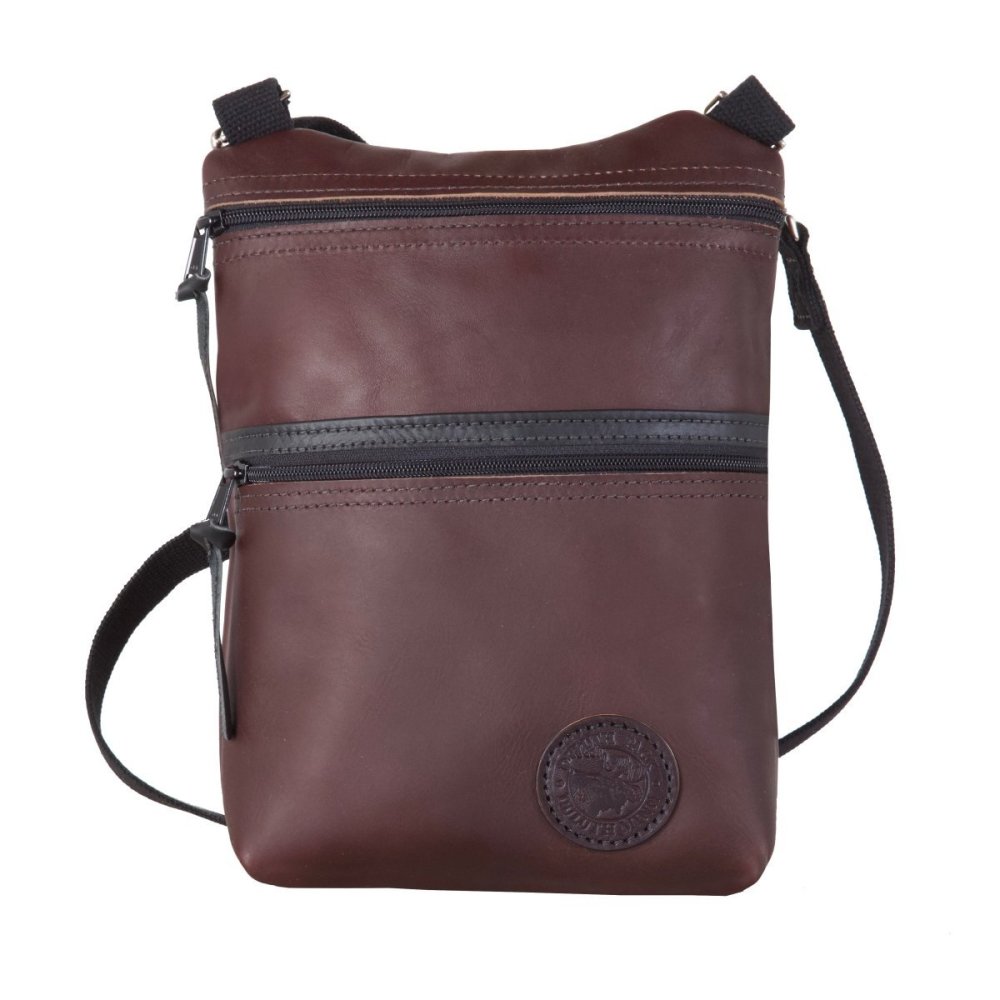 

Duluth Pack 4 Liter Capacity Brown Smooth Leather Traverse Crossbody Bag