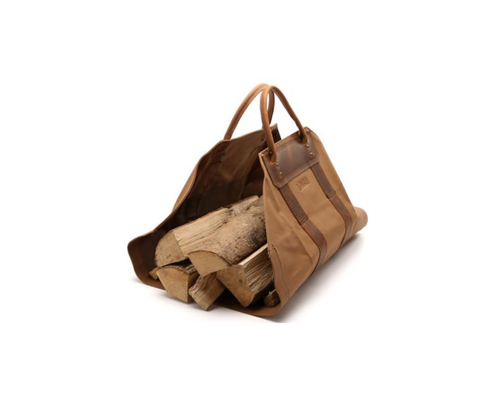 

Duluth Pack Khaki Canvas Log Carrier