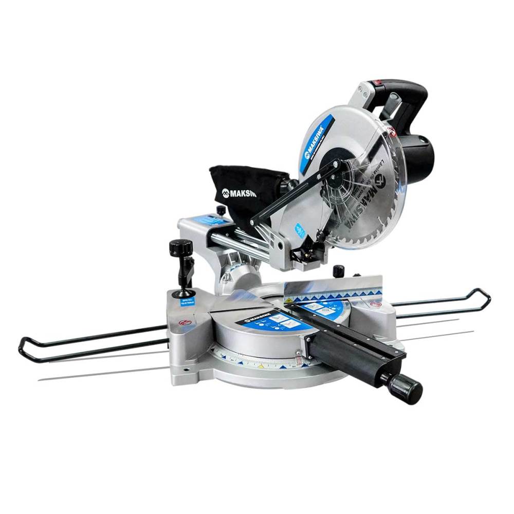 

Maksiwa International 10" Blade Miter Saw with Dual Sliding Rail 120V 1 Phase
