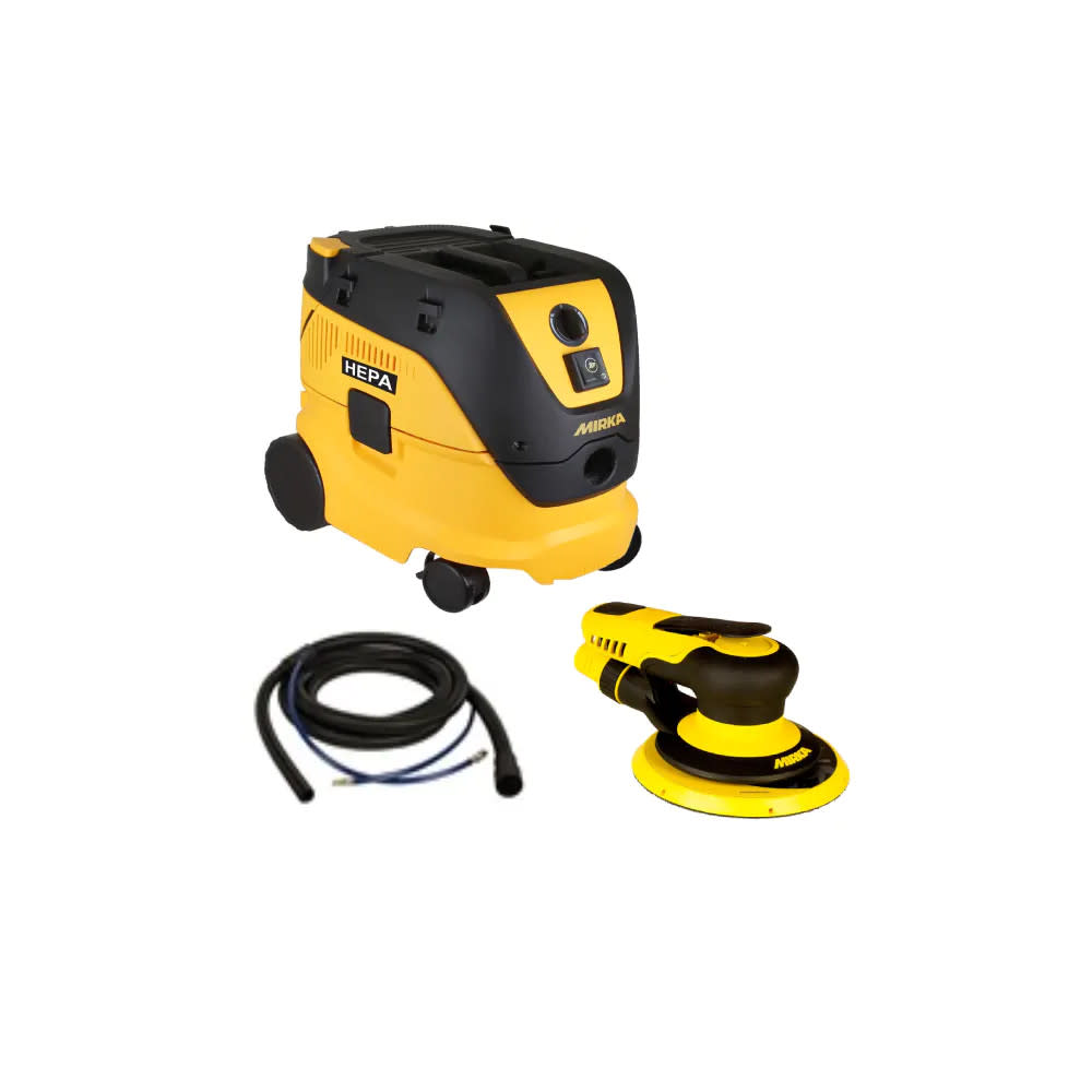 

Mirka 6" 8mm Orbit Sander Dust Free Basic System
