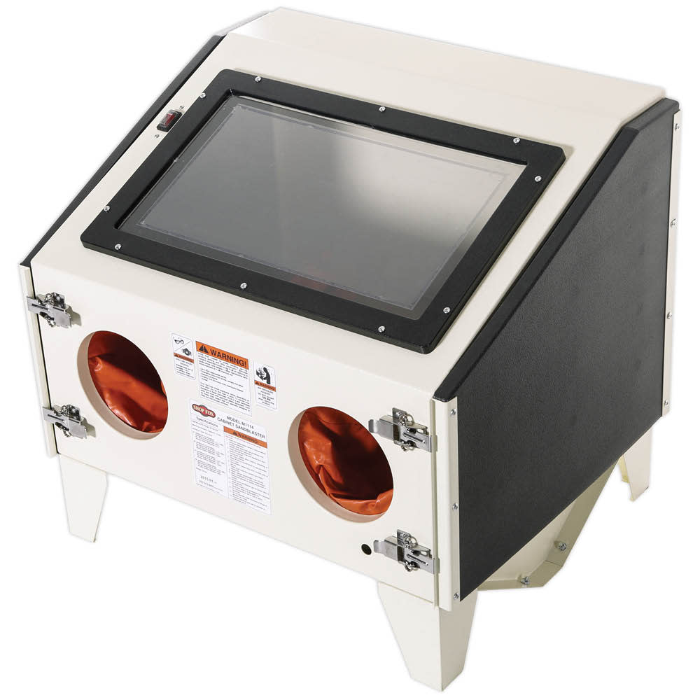 

Shop Fox Benchtop Sandblast Cabinet