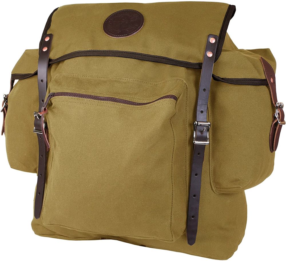 

Duluth Pack 32 Liter Capacity Khaki Canvas Rambler Backpack