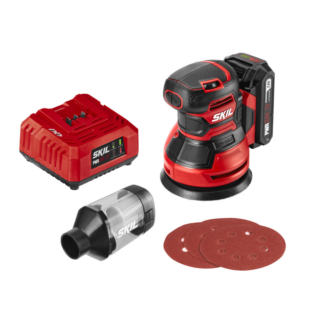 

SKIL PWRCORE 20 5" Random Orbital Sander Kit