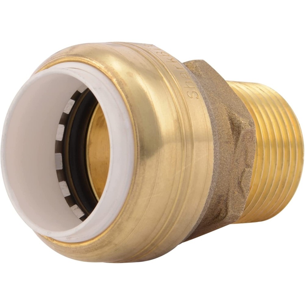 

Sharkbite 3/4" PVC x 3/4" MNPT Brass PVC Male Adapter