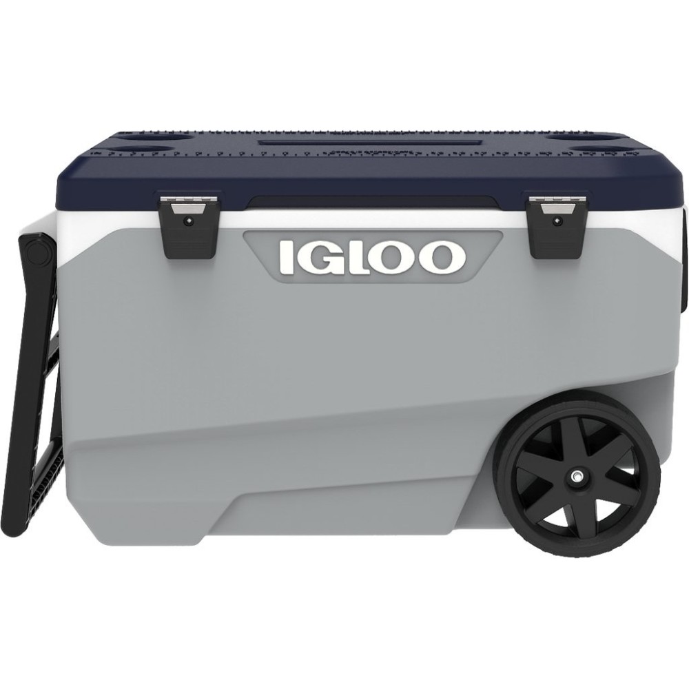 

Igloo Maxcold Latitude 90 Roller Cooler Ash Grey/Aegean Sea 90qt