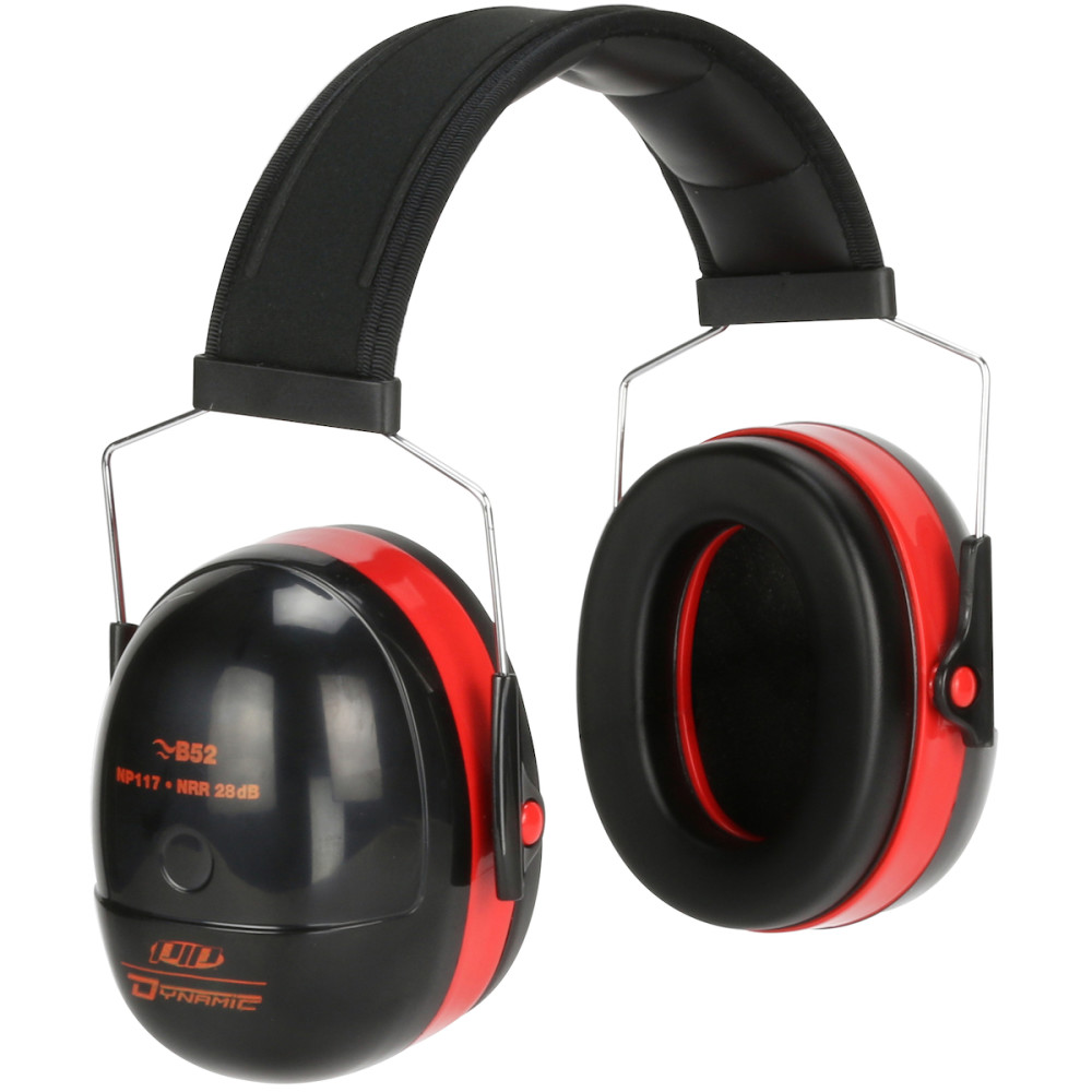 

Protective Industrial Products Ear Muff with Headband Dynamic B52 Red/Black Passive