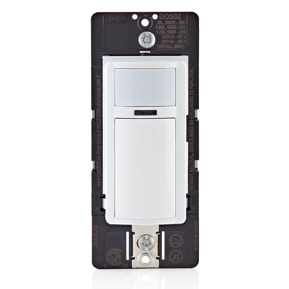 

Leviton Motion Sensor Light Switch 2A Auto-On Decora Occupancy