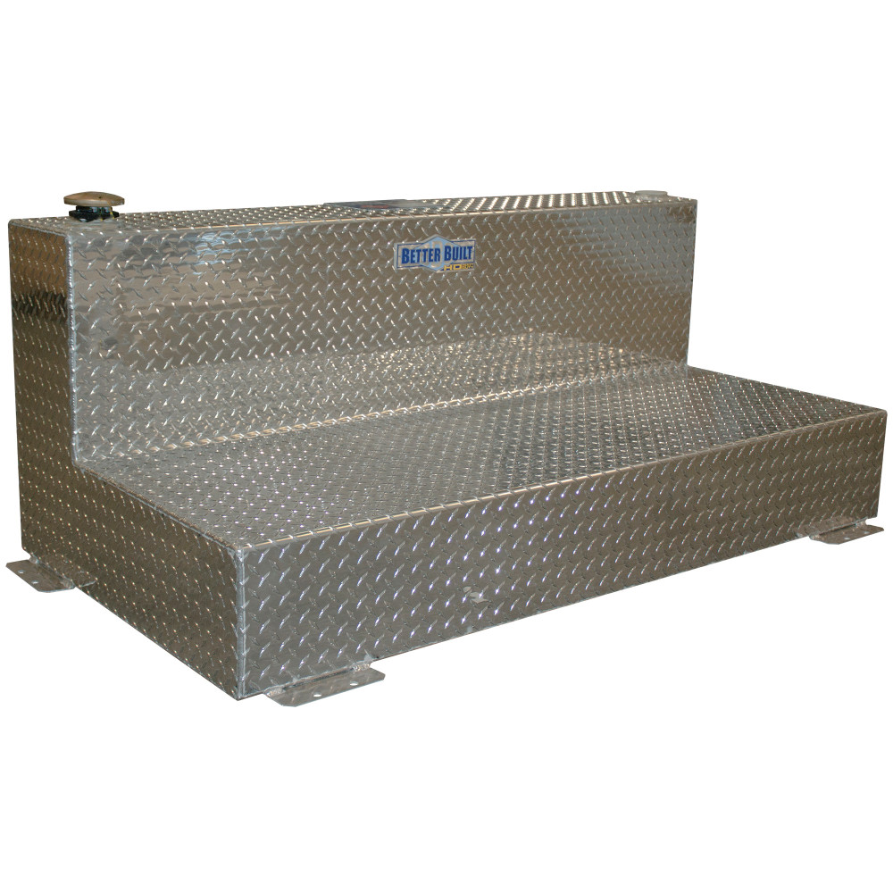 

Better Built 100 Gallon HD Series "L" Transfer Tank ALUMINUM BRITE