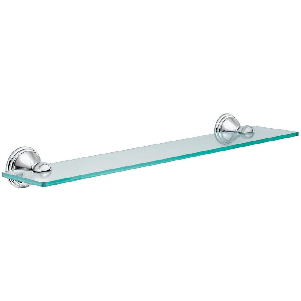 

Moen Preston Collection Chrome Glass Vanity Shelf