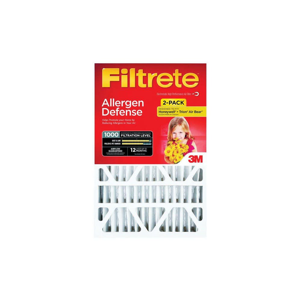 

3M Filtrete 20 x 25 x 4" Air Cleaning Defense Filter 2pk