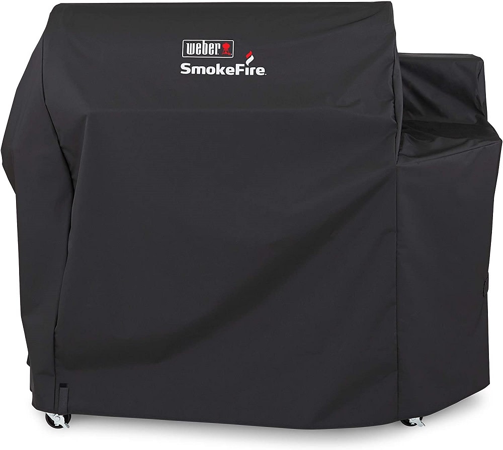 

Weber 36 In. Weather Resistant Premium Grill Cover for Smokefire EX4 Pellet Grill