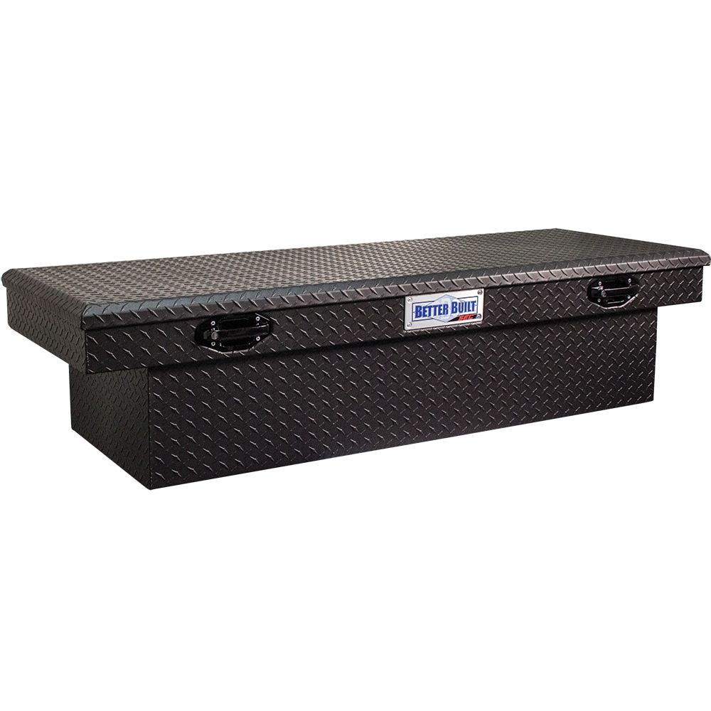 Better Built 69" SEC Saddle Truck Tool Box DEEP & WIDE GLOSS BLACK
