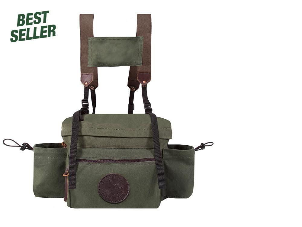 

Duluth Pack 12 Liter Capacity Olive Drab Canvas All Day Lumbar Pack