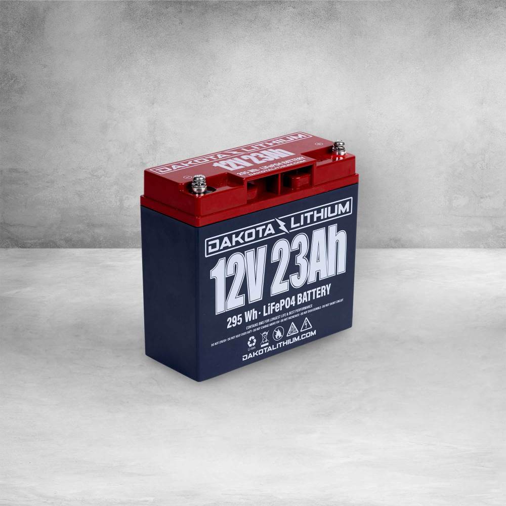 

Dakota Lithium Battery 12V 23Ah LifePO4