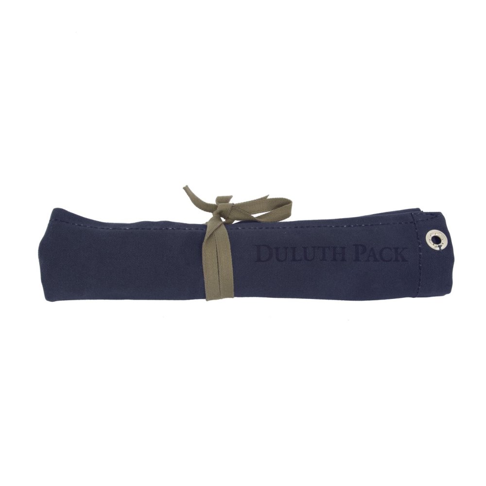 

Duluth Pack Navy Canvas Utensil Roll
