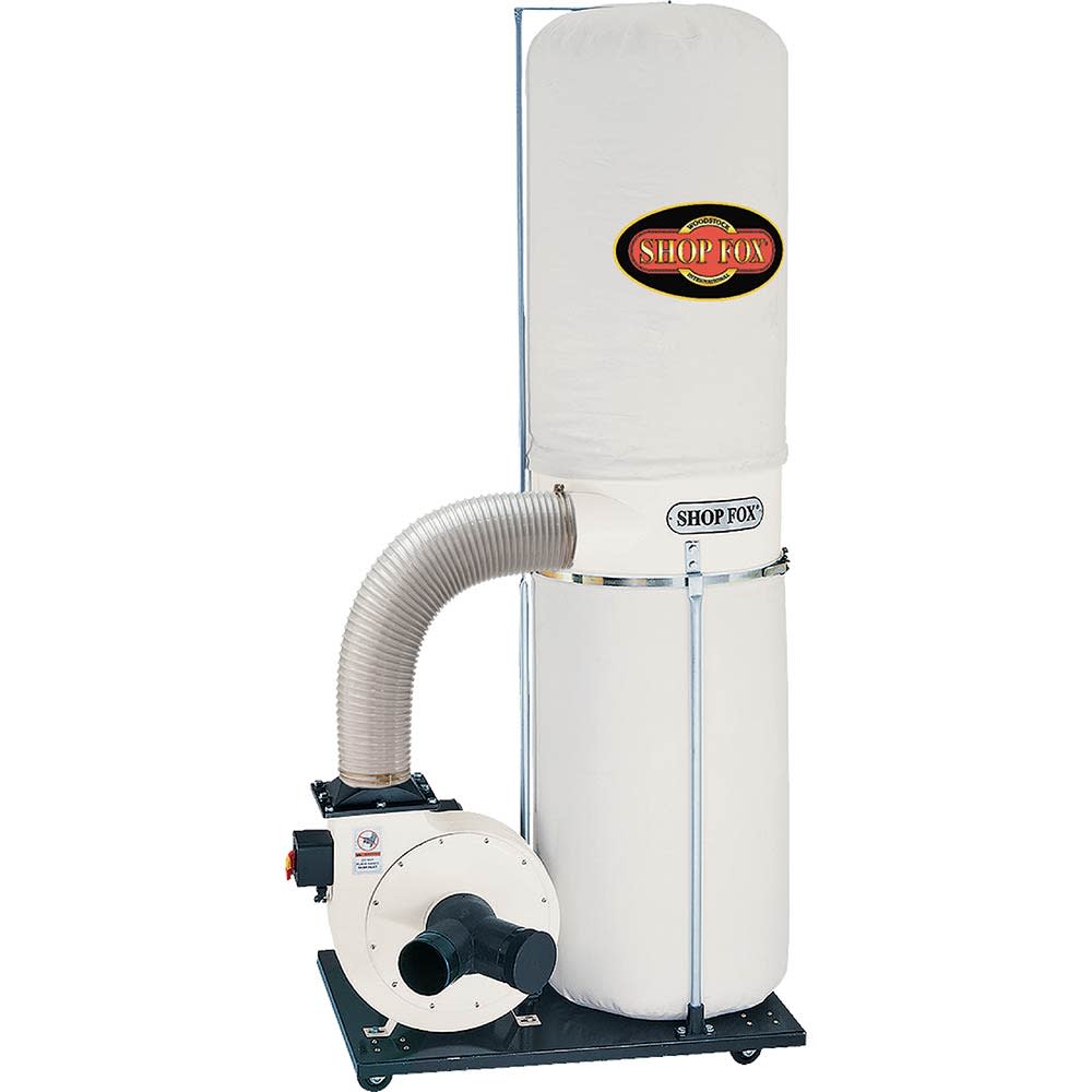 

Shop Fox 1-1/2 HP Dust Collector