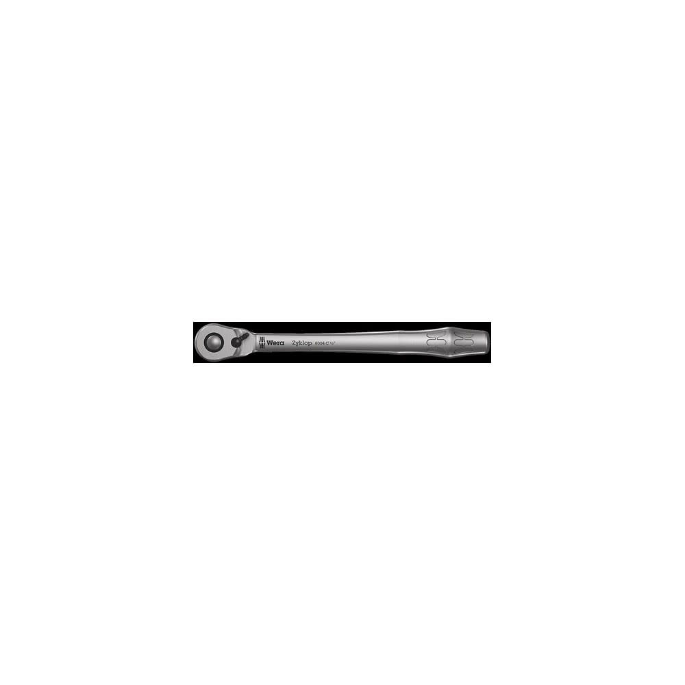 

Wera Tools 8004 C Zyklop Metal Ratchet W/ Switch Lever & 1/2" Drive
