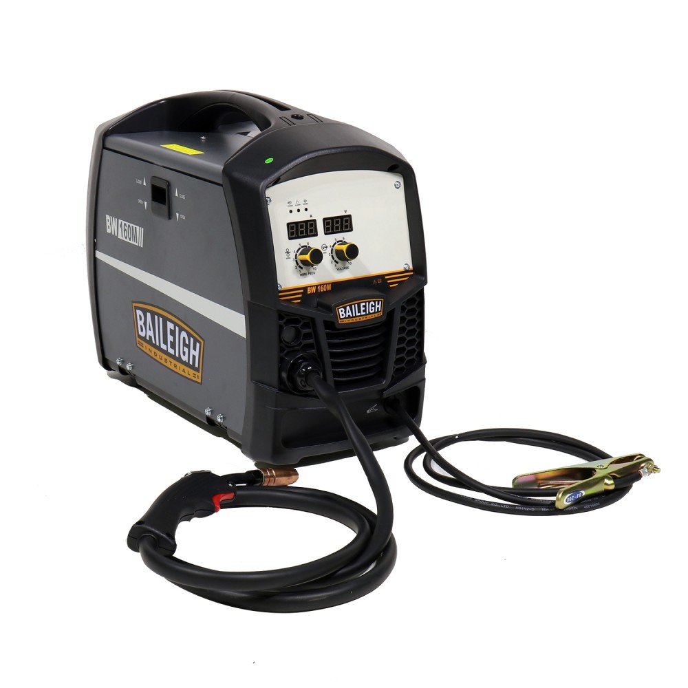 

Baileigh BW-160M Dual Voltage Inverter MIG Welder 160A