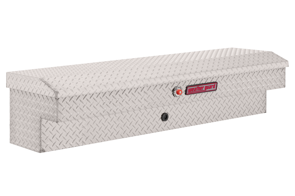 

Weather Guard 56" Lo-Side Truck Tool Box Aluminum Clear