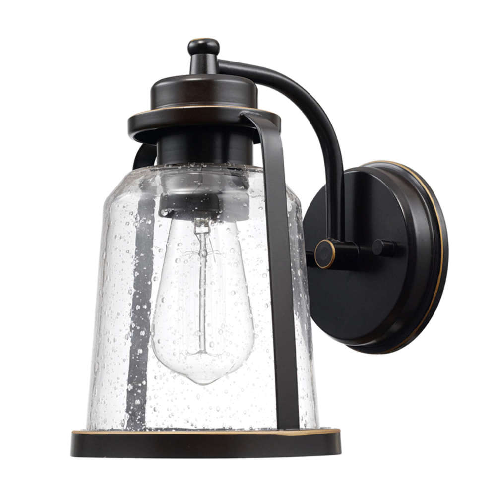 

Globe Electric Wall Sconce Vintage Bronze 60W E26 Roth 1 Light