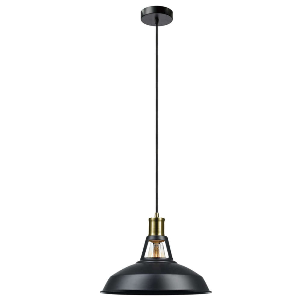 

Globe Electric Robin Ceiling Light Antique Brass 60W E26