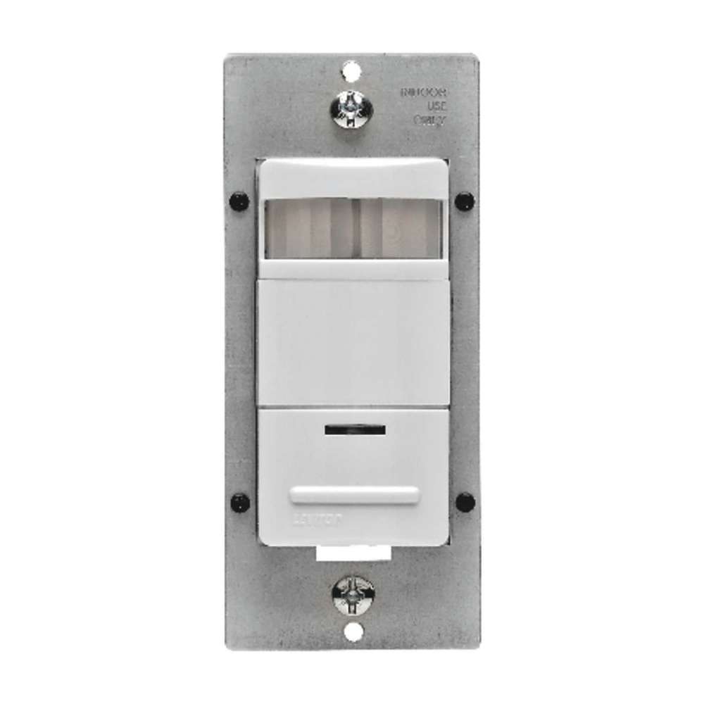 

Leviton Decora Motion Sensor Switch 10A Metal White Occupancy