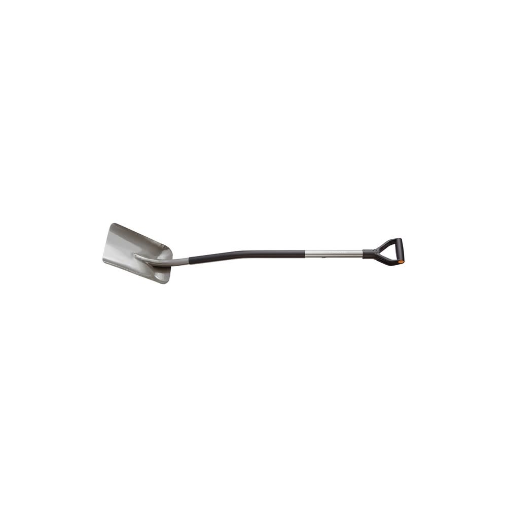 

Fiskars 51" Ergo D Handle Square Point Steel Transfer Shovel