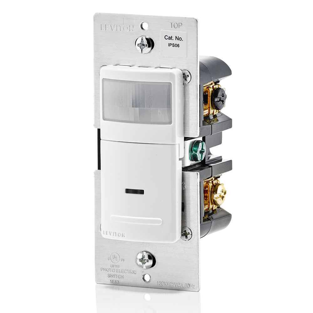 

Leviton Decora Occupancy Motion Sensor Switch 5A 120V White 3 Way
