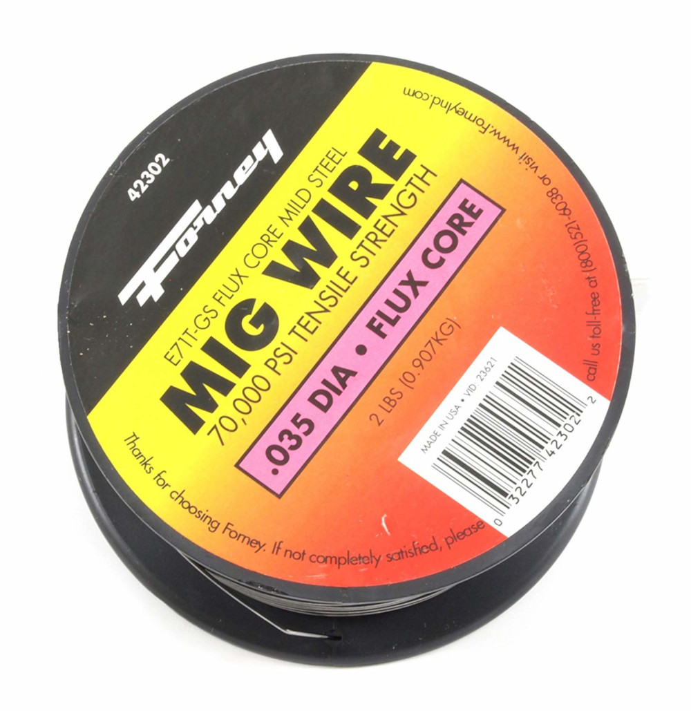 

Forney Industries E71T-GS Self .035" x 10 lbs. Steel MIG Welding Wire