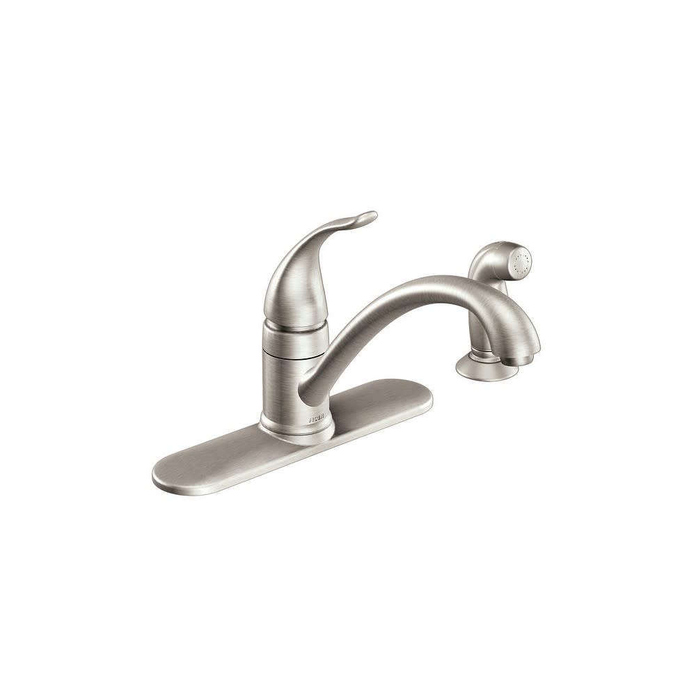 

Moen Torrance Kitchen Faucet Spot Resist Stainless Low Arc