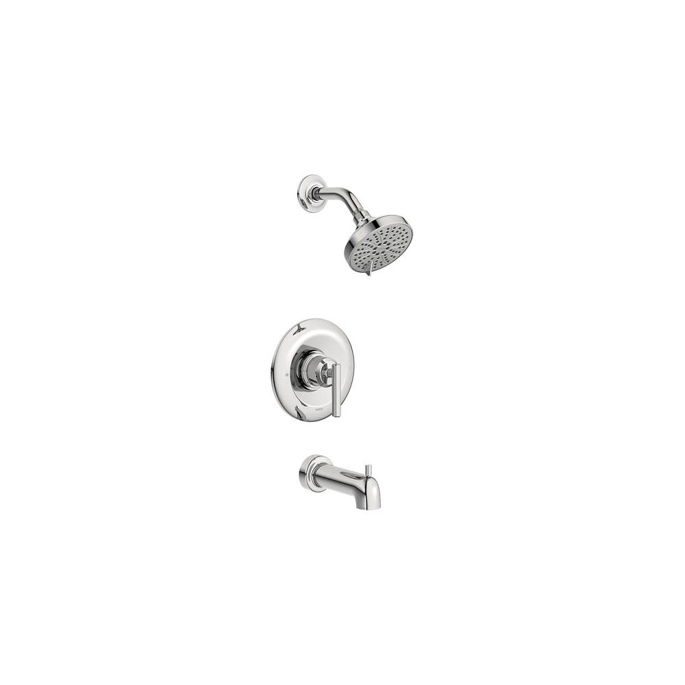 

Moen Gibson Spray Head 1 Handle Tub/Shower Faucet Chrome 4.5"