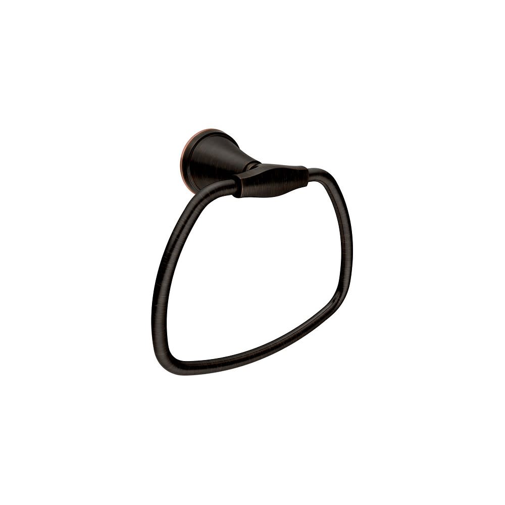 

Moen Tiffin Mediterranean Bronze Towel Ring with Press & Mark Stamp