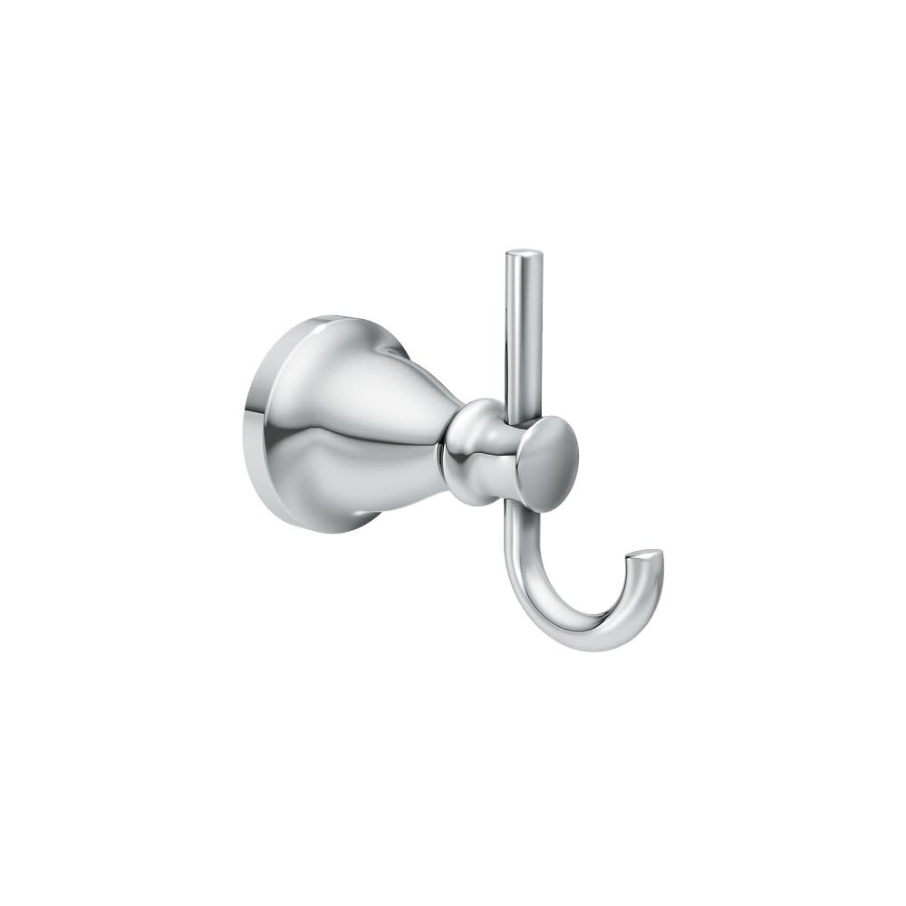 

Moen Hilliard Double Robe Hook Polished Chrome